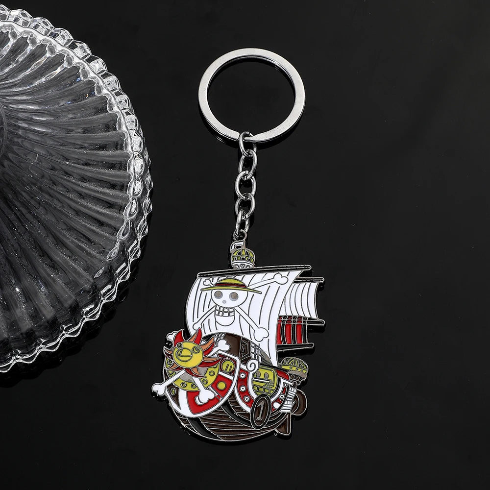 One Piece Boys Classic Luffy Sunny Ship Keychain | Keychain | One Piece