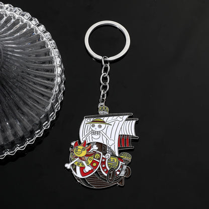 One Piece Boys Classic Luffy Sunny Ship Keychain | Keychain | One Piece