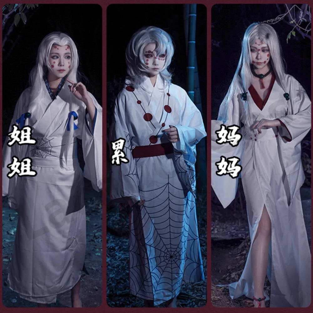 Kimetsu No Yaiba Spider Rui Cosplay Costume | Wigs Halloween Costumes | Demon Slayer