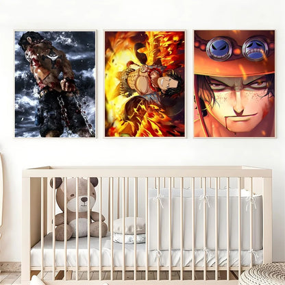 O-one Piece ACE Poster Self-adhesive Art | Poster | One Piece