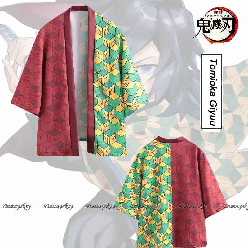 Zenitsu Shinobu Cloak | Summer Coat Shirt | Demon Slayer