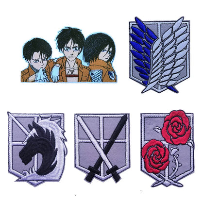 AoT Embroidered Iron On Patch | Clothing Accessories | Attack on Titan