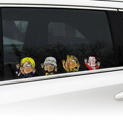 One Piece Luffy Sticker | Car Decal | One Piece