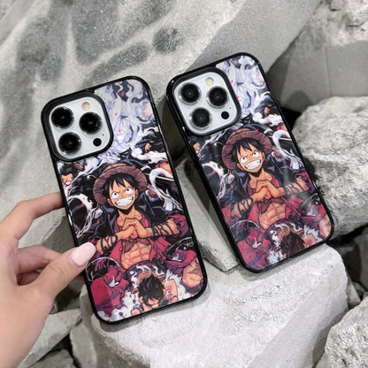 Cute One Piece Luffy 3D Changing Visual Silicone | Phone Case | One Piece