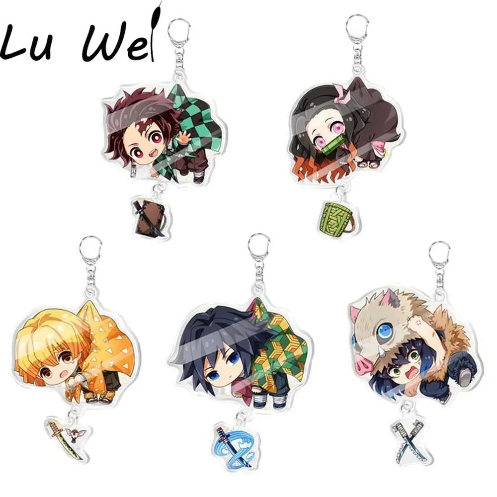 Acrylic Key Ring | Accessories | Demon Slayer