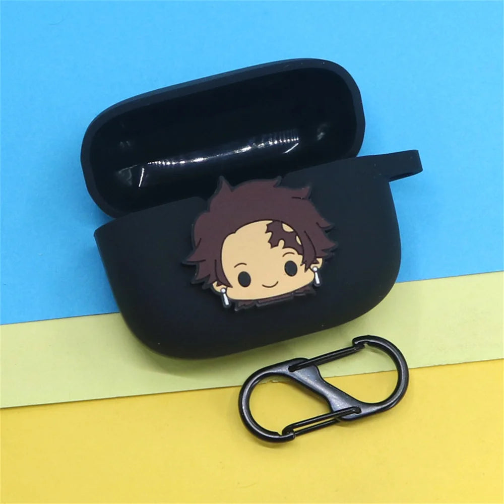 Cute Demon Slayer Earphone Case | Earphone Case | Demon Slayer