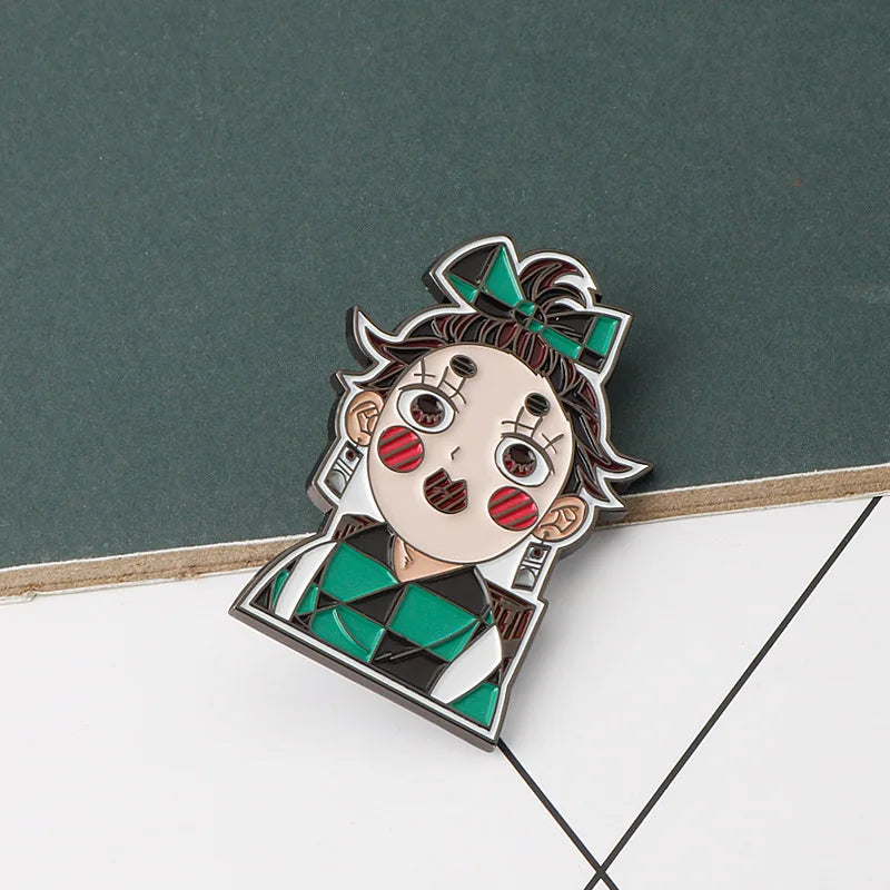 Tanjirou Badge Collect Backpacks | Accessories | Demon Slayer