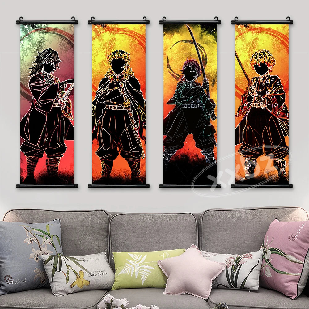 Posters Canvas Print Picture | Decor | Demon Slayer