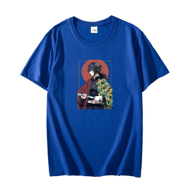 Giyu Tomioka Gothic T-shirt | T-Shirt | Demon Slayer Kimetsu No Yaiba