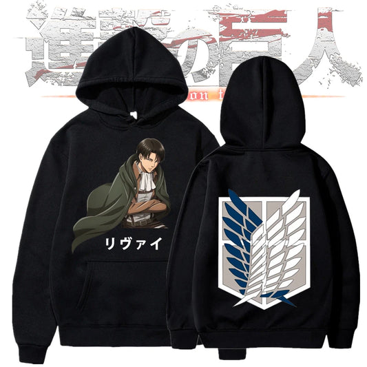 Plus Size Hoodie Levi Ackerman | Hoodie | Attack on Titan