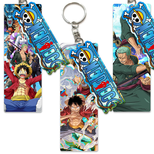 One Piece Luffy Zoro Nami Cosplay Keychain | Keychain | One Piece