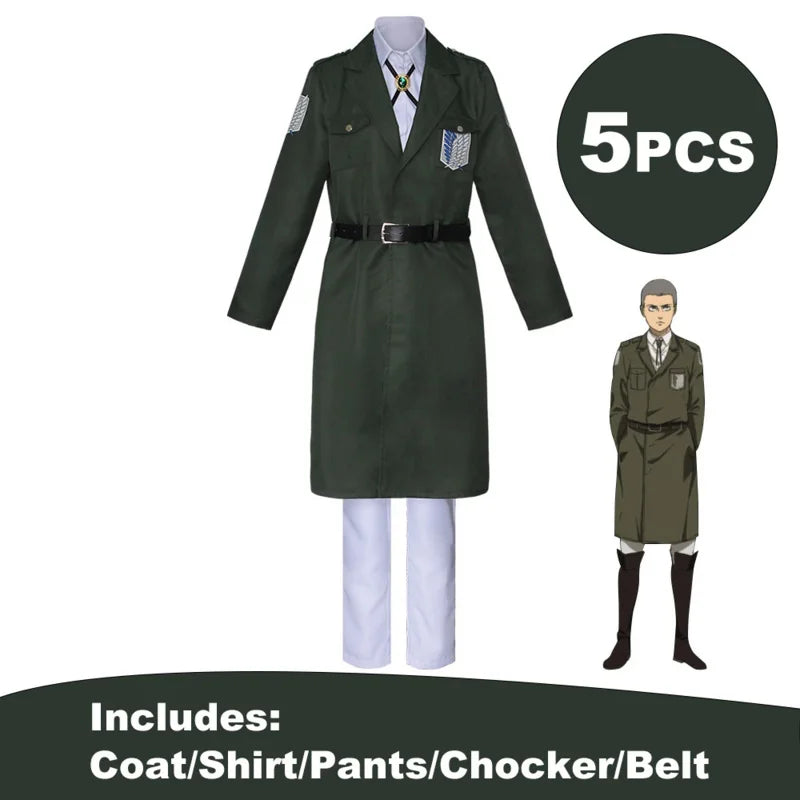 Mikasa Ackerman Survey Corps Uniform Cosplay Costume | Cosplay Costume | Attack on Titan