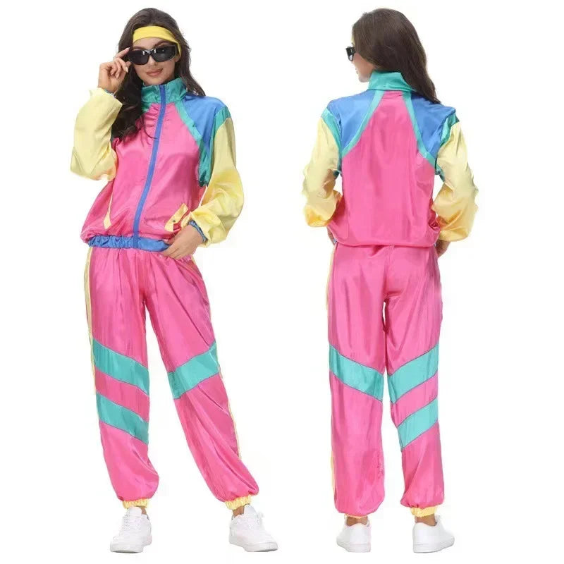 80s Disco Tracksuit Jacket | Party Costume | Attack on Titan