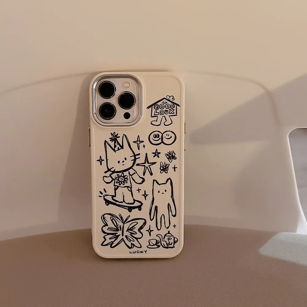 Sketch Doodle Animal Case | Phone Case | Various