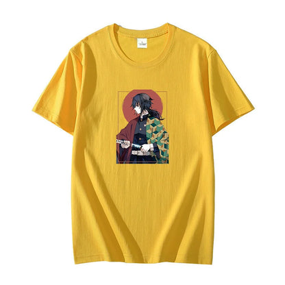 Giyu Tomioka Gothic T-shirt | T-Shirt | Demon Slayer Kimetsu No Yaiba