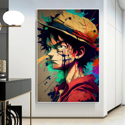 Disney Superhero Character Portrait Comic Poster | Poster | One Piece