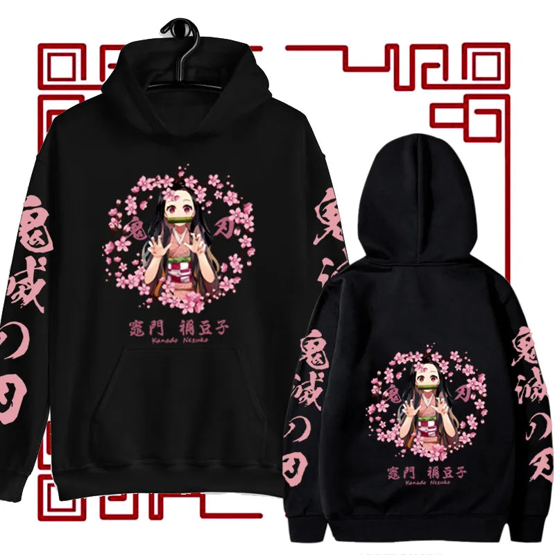 Nezuko Print Hoodie | Hoodie | Demon Slayer