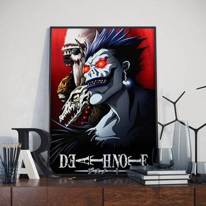 Kawaii Poster | Canvas Painting | Death Note