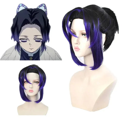 Shinobu Costume Wig | Kimono Halloween Costumes | Demon Slayer