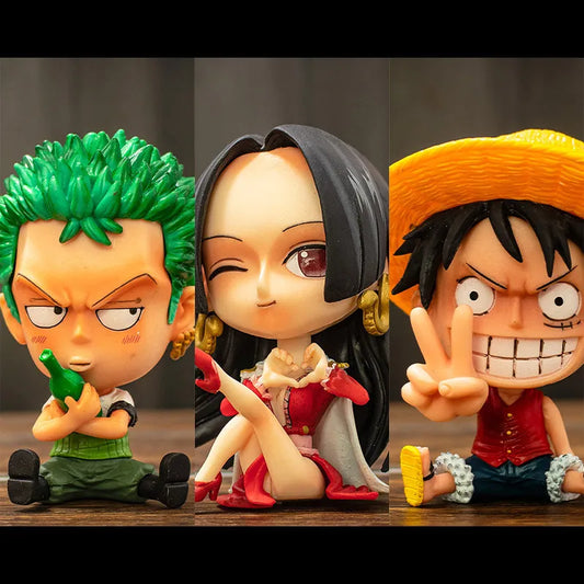 Q Luffy Zoro Nami Action Figure | Action Figure | One Piece