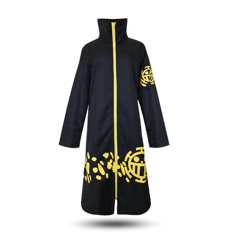 Trafalgar D. Water Law Long Windbreaker Cosplay Costume | Halloween Costume | One Piece