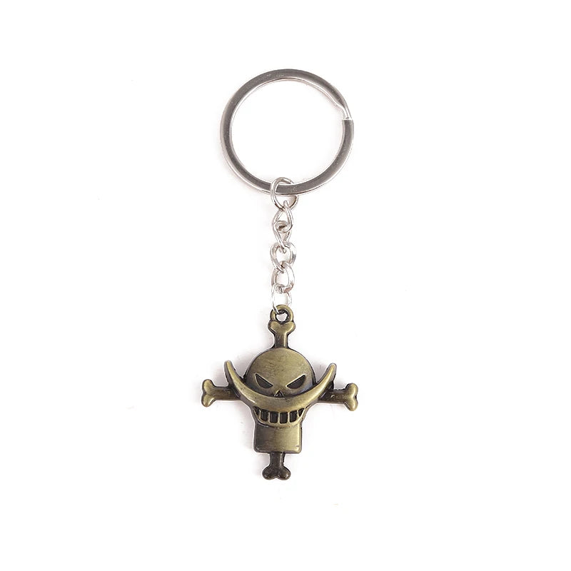 One Piece Keychains Antique Whitebeard Keyring | Keychain | One Piece