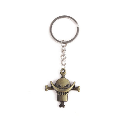 One Piece Keychains Antique Whitebeard Keyring | Keychain | One Piece