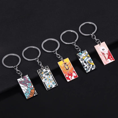 Kamado Tanjirou Metal Key Chain | Metal Pendants | Demon Slayer