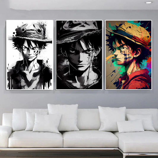 Disney Superhero Character Portrait Comic Poster | Poster | One Piece