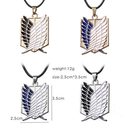 Alloy Necklace Wings of Liberty | Cosplay Accessories | Attack on Titan