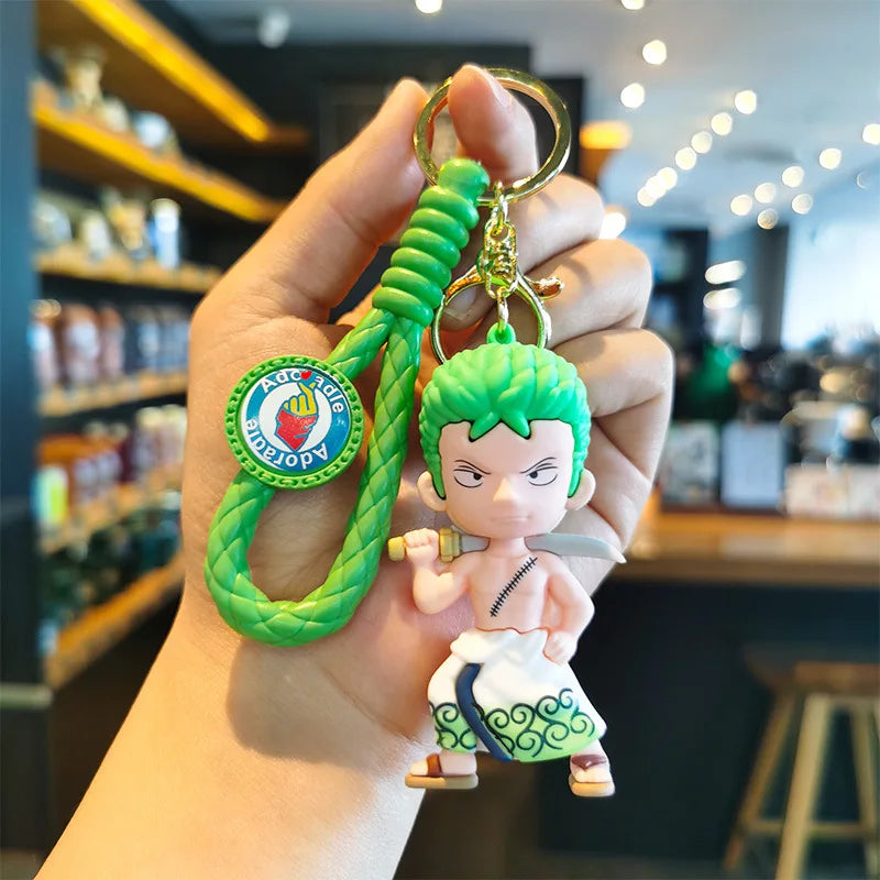 One Piece Keychains Monkey D. Luffy Tony Chopper Roronoa Zoro | Keychain | One Piece