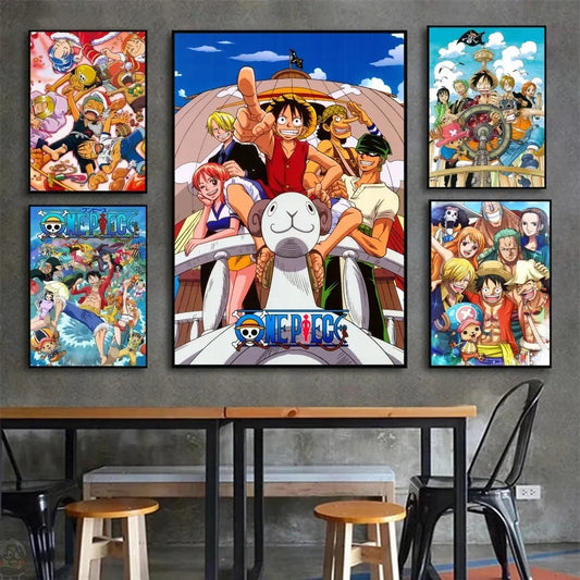 1pc One Piece Poster Poster Stickers Art Wall Murals Decor | Poster | One Piece