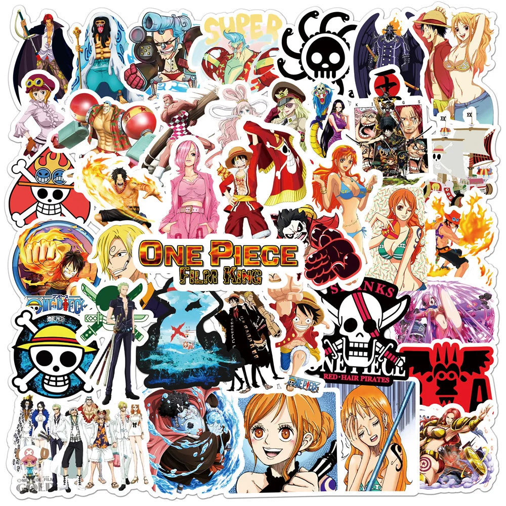 48/50/100pcs ONE PIECE Stickers | Sticker | One Piece