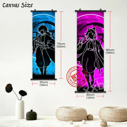 Posters Canvas Print Picture | Decor | Demon Slayer