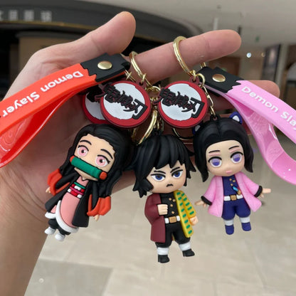 Cute Tanjiro Nezuko Doll Keychain | Accessories | Demon Slayer