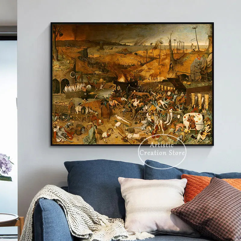 Triumph of Death Prints | Canvas Painting | Pieter Bruegel