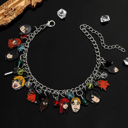 Enamel Charm Bracelet | Bracelet | Chainsaw Man