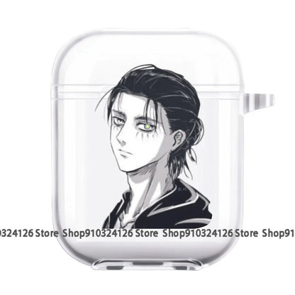 Attack On Titan Clear for Airpods | Cover Bag | Attack On Titan