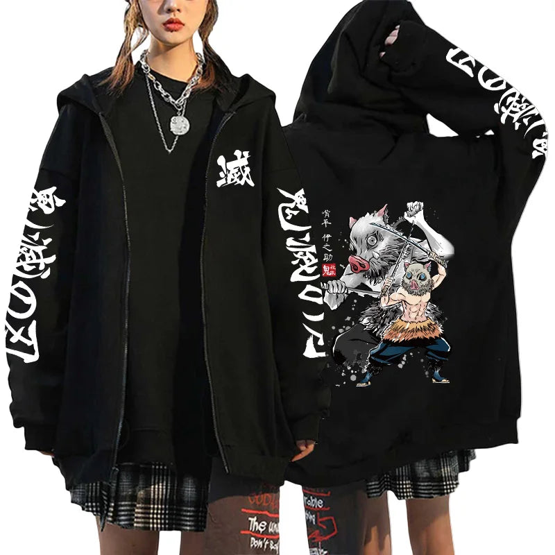 Demon Slayer Printing Jackets | Outerwear | Demon Slayer