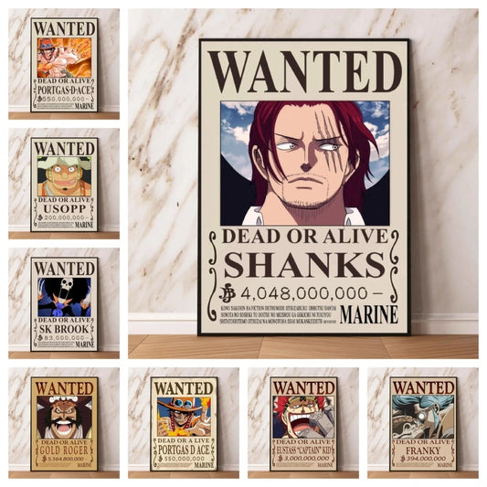 Shanks WANTED Poster | Poster | One Piece