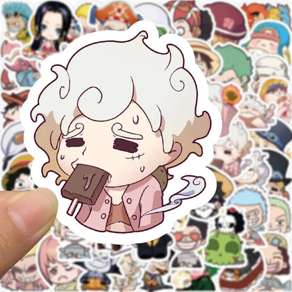 10/30/50/100pcs Chibi ONE PIECE Luffy Gear Fifth Stickers | Sticker | One Piece