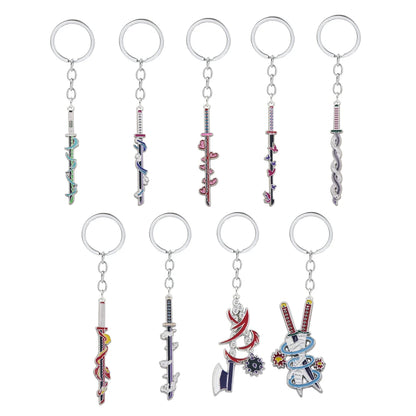 Sword Keychain Rengoku Giyuu Shinobu | Weapon Keyring | Demon Slayer