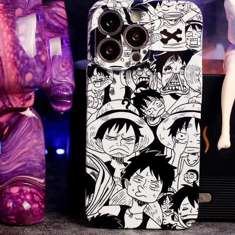 Luffy One Piece Comic Phone Case | Phone Case | One Piece