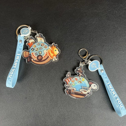 One Piece Sunshine Meili Shake Music Keychain | Keychain | One Piece