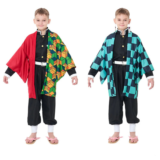 Cosplay Costumes Boys | Kimono Uniform | Demon Slayer