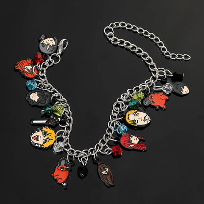 Enamel Charm Bracelet | Bracelet | Chainsaw Man