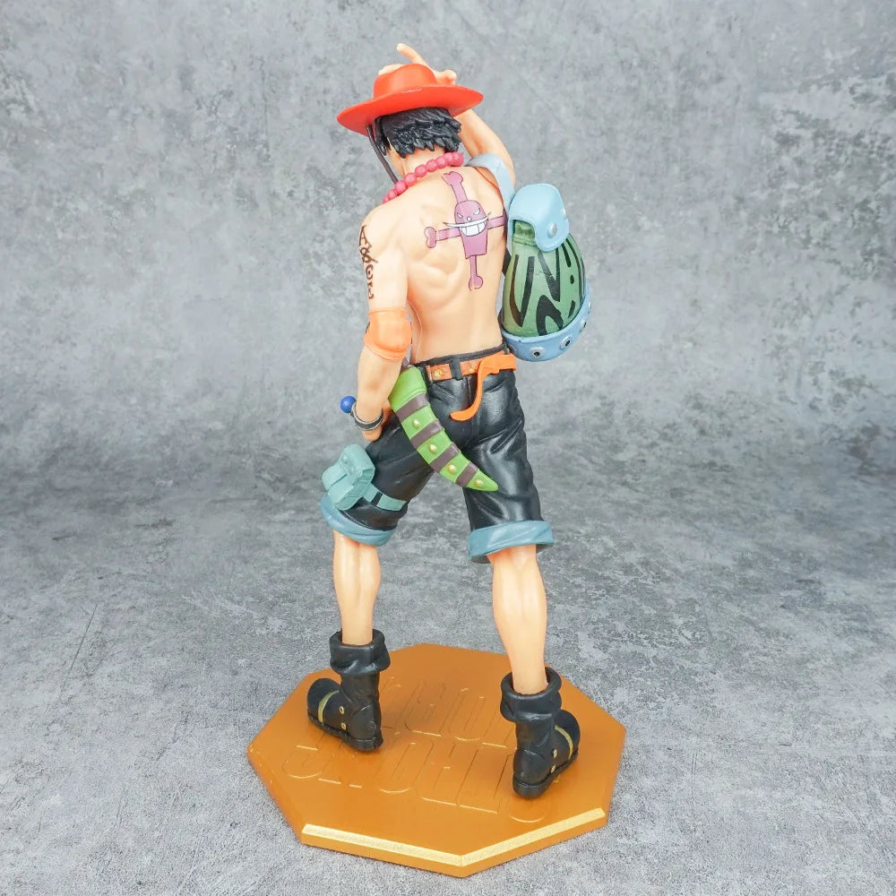 DX10th Anniversary Luffy Fire Fist Ace Figure | Pvc Model Doll Collection | One Piece