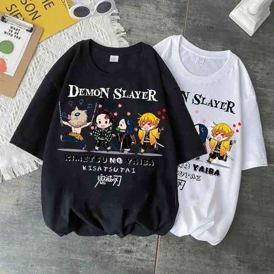 Kawaii Kimetsu No Yaiba Graphic Tees | Tanjirou Kamado | Demon Slayer