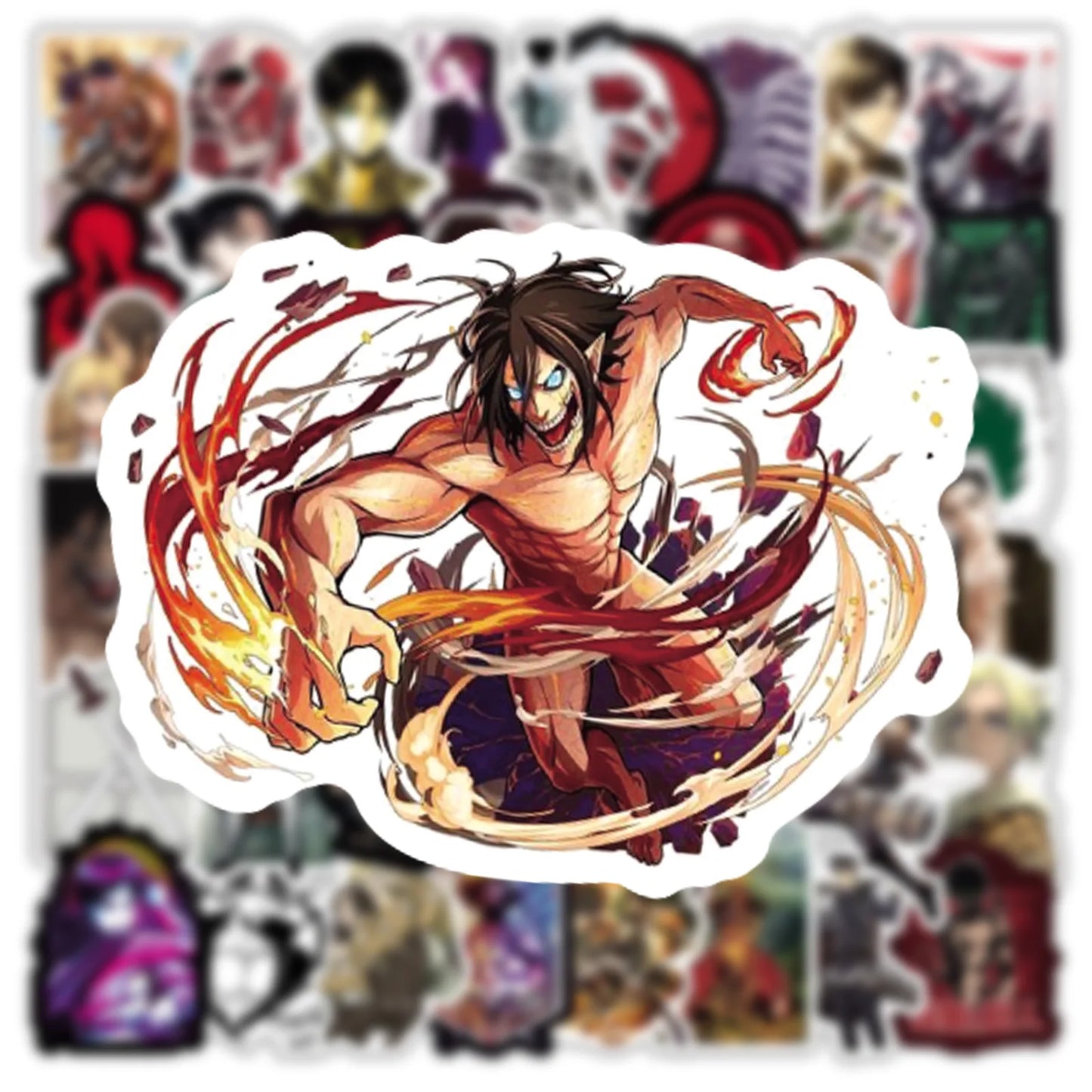 Attack on Titan Graffiti Stickers | Stickers | Attack on Titan