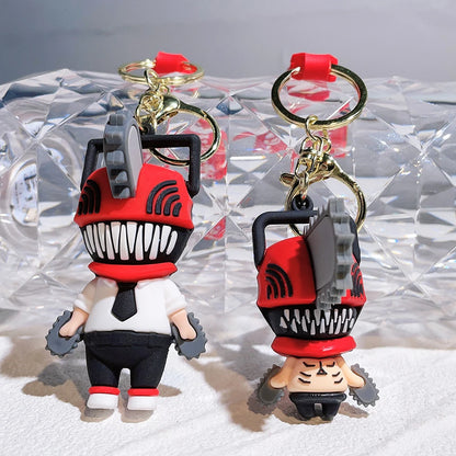 Keychain Soft Rubber Devil Denji | Keychain | Chainsaw Man